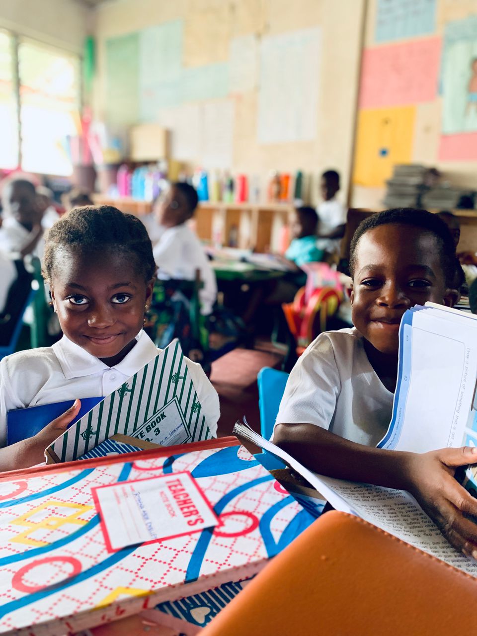 Students learning